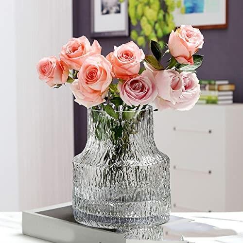 ガラス 花瓶 透明 おしゃれ 大 小さな口 花器 花瓶 北欧 フラワーベース 花器 バスケット 花瓶 ガーデン ガラ Beckshop 通販 Yahoo ショッピング