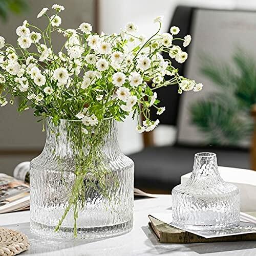 ガラス 花瓶 透明 おしゃれ 大 小さな口 花器 花瓶 北欧 フラワーベース 花器 バスケット 花瓶 ガーデン ガラ Beckshop 通販 Yahoo ショッピング