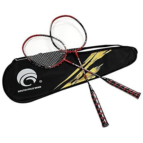 ヨネックスバドミントン バドミントンのラケット 2本 バトミントン セット超軽量初心者練習用