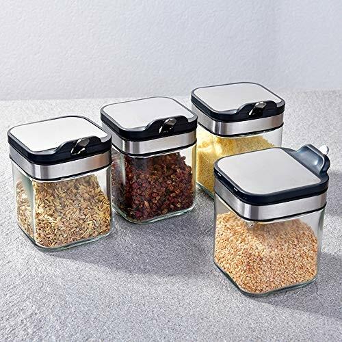 保存容器 おしゃれ 調味料入れ 砂糖 塩 固まらない 容器 耐熱ガラス調味料容器 250ml E 収納 キッチン ポット 塩入れ 砂糖入れ 入れ 驚きの値段