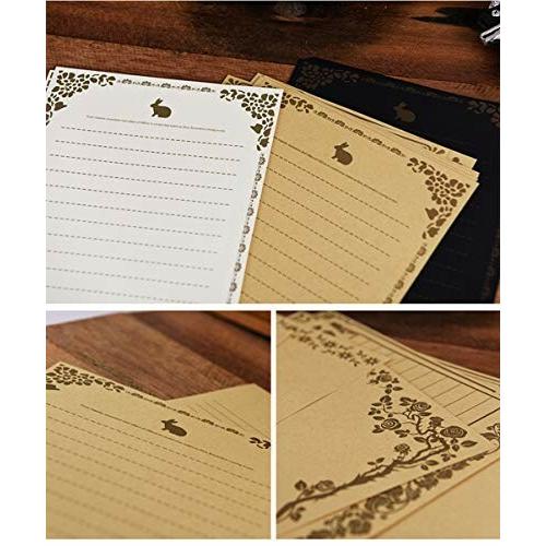 激安 きれいな手紙が書ける 80枚 便せん 便箋 Tricolor うさぎ お礼状用 お見舞い ラブレター 挨拶 お祝い 封筒用紙 封筒 Www Cognitiva La