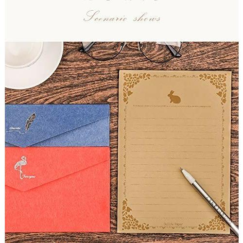 激安 きれいな手紙が書ける 80枚 便せん 便箋 Tricolor うさぎ お礼状用 お見舞い ラブレター 挨拶 お祝い 封筒用紙 封筒 Www Cognitiva La