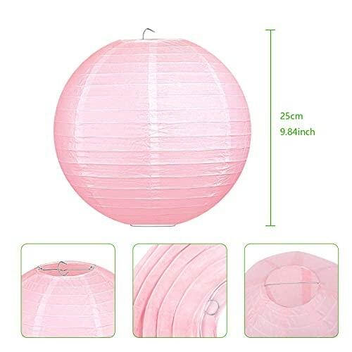 Lihao 提灯 誕生日 飾り 飾り付け 七夕飾り 紙提灯 ちょうちん パーティー夏祭り 飾り ピンク 25cm 10 Beckshop 通販 Yahoo ショッピング