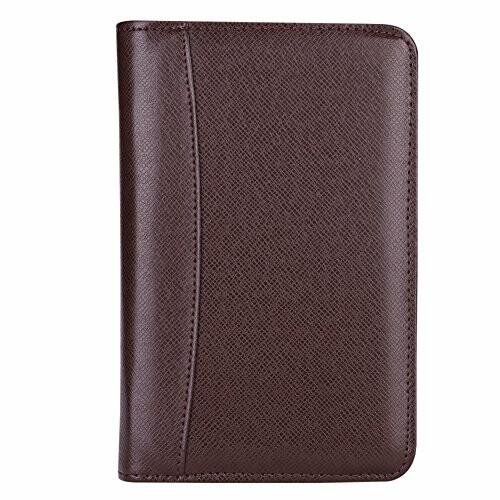 買い取り システム手帳 A5 A6メモ帳 ルーズリーフ バインダーノート 6穴 電卓搭載 ペンホルダー 名刺 カード入れケース Shipsctc Org