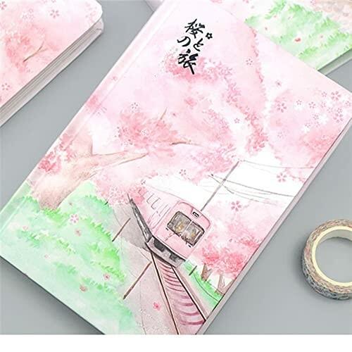 日記帳 桜の花 手帳 桜柄 日記 イラスト付き かわいい 挿絵付き フラワー 色鉛筆 デザイン おしゃれ 桜模様 手 Beckshop 通販 Yahoo ショッピング