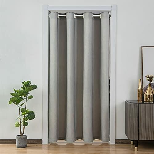 間仕切り カーテン のれん おしゃれ 断熱防寒 保温 ロング アコーディオン 目隠し 無地 遮光 省エネ 廊下 脱衣 Beckshop 通販 Yahoo ショッピング