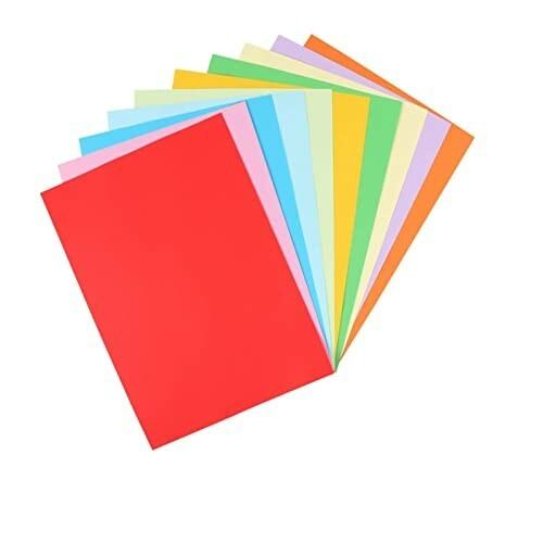 在庫僅少 カラーコピー用紙 100枚 10色 色上質紙 コピー用紙 プリンタ用紙 折り紙 Discoversvg Com