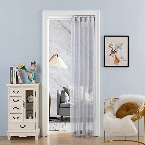 間仕切りカーテン レース のれん 可愛い おしゃれ 無地 かわいい 透け感 暖簾 遮像 洋風 洋室 ロング 仕切り Beckshop 通販 Yahoo ショッピング