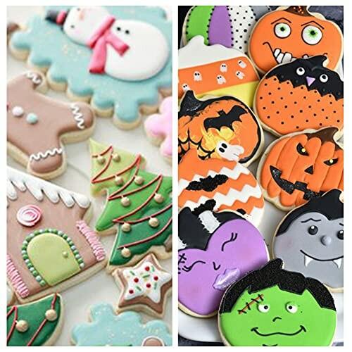 スタンプクッキー型 お菓子型 プッシャースタンプ 製菓道具 クリスマス ハロウィーン 手作り 16点セット|beck-shop|06