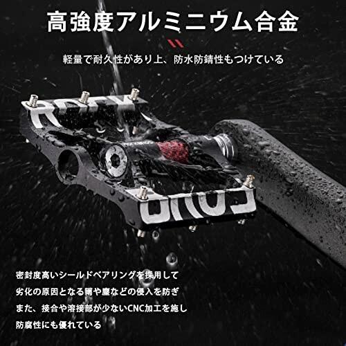 ROCKBROS(ロックブロス)自転車 ペダル フラットペダル ロードバイク クロスバイク マウンテンバイ｜beck-shop｜04