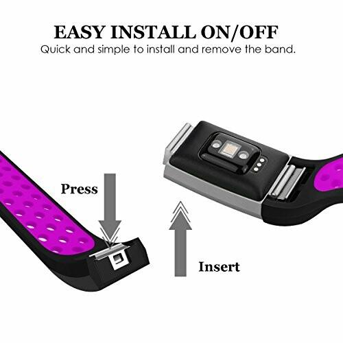 (ケーユートップ) KUTOP Fitbit Charge 2用交換バンド シリコン製 調節可能 スポーツ・フィットネス S｜beck-shop｜06
