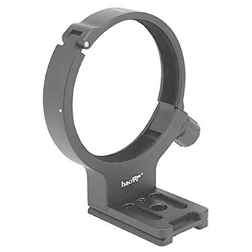 Haoge LMR-C273 – Collare Per Treppiede Per Obiettivi Canon 28-300mm E 70-300mm L, Con Piastra Arca E Attacchi 1/4" E 3/8"