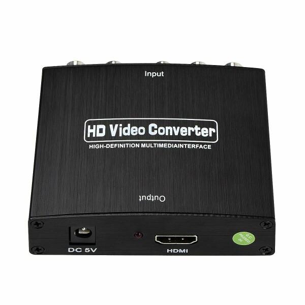 コンポーネント to HDMI コンバーター 変換器 1080P対応 5RCA RGB YPbPr to HDMI コンバータ HDCPオーディオ｜beck-shop｜06
