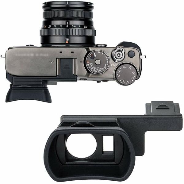 アイカップ 接眼レンズ アイピース 延長型 Fujifilm X-Pro3 XPro3 対応 ホットシュー装着 ファインダー｜beck-shop｜02