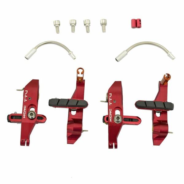 KCNC VB2 Direct Mount Aero V-Brake Set Front and Rear For Giant Propel, Red, SK2048｜beck-shop｜02