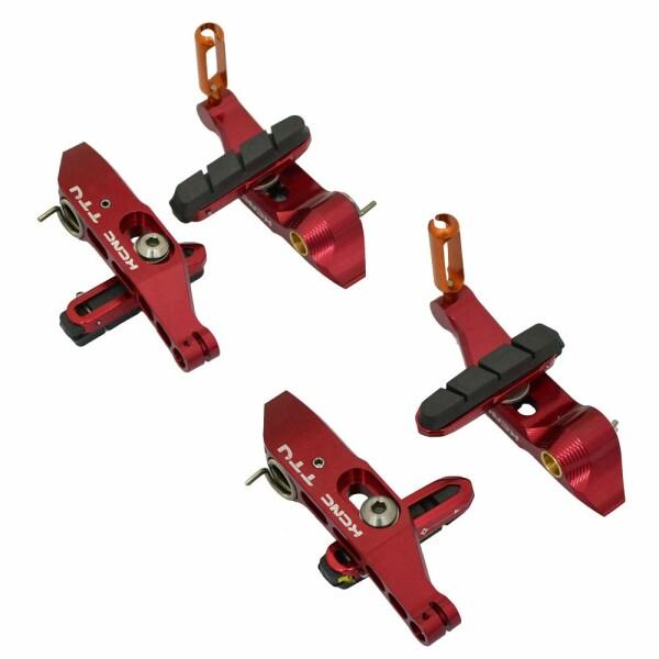 KCNC VB2 Direct Mount Aero V-Brake Set Front and Rear For Giant Propel, Red, SK2048｜beck-shop｜03