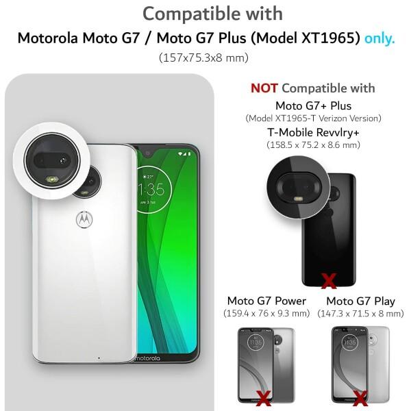 TUDIA Motorola Moto G7 / G7 Plus ケース、「マージ」米軍MIL規格 2層保護 耐衝撃性超薄型ハードTPU保護ケ｜beck-shop｜02