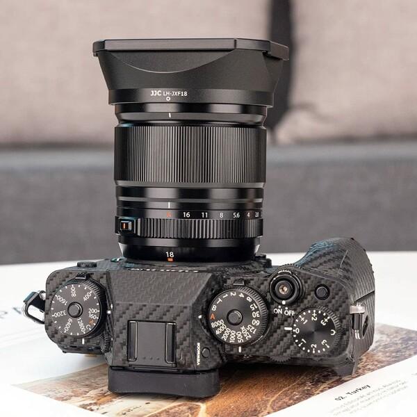 JJC LH-XF18 メタル 正方形 レンズフード + フードキャップ Fujifilm XF 18mm F1.4 R LM WR レンズ 用 Ф62mm 保｜beck-shop｜07