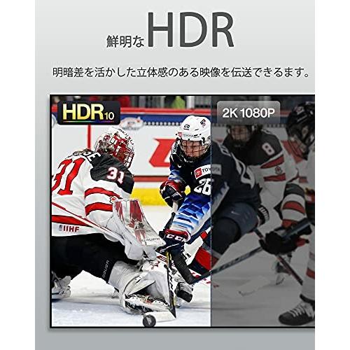 HDMI ケーブルiVANKY HDMI2.0規格 PS4/3,Xbox, Nintendo Switch, Apple TV, Fire TVなど適用18gbps 4K60Hz/HDR/3D/イーサネ｜beck-shop｜04