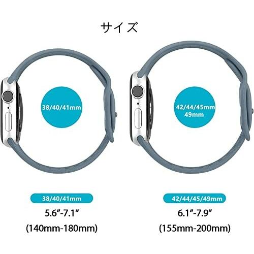 コンパチブル apple watch バンド コンパチブル アップルウォッチ バンド iwatch series 9/Ultra2/Ultra/8/7/6/｜beck-shop｜03