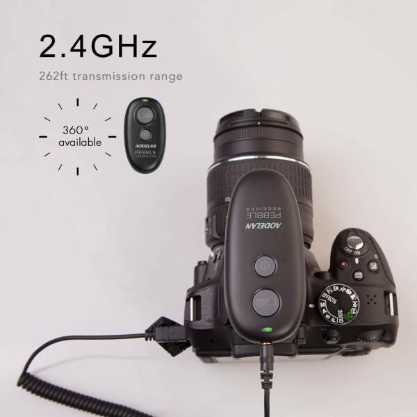 HAOXI カメラ ワイヤレス シャッター リリース ニコン Z6、 Z7、 D850、 D810、 D700、D500、 D3、 D4、 D5｜beck-shop｜06