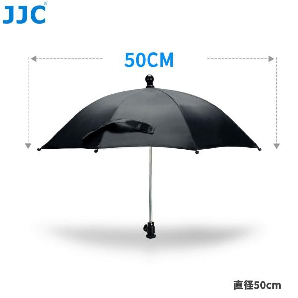 JJC カメラ傘 ホットシューに取り付け 傘 カメラ 雨対策 防雨 遮光 反射防止 撮影アクセサリー 三｜beck-shop｜09