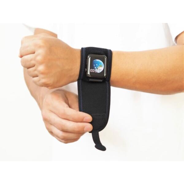 Watchsuit黒／黒紺腕時計やスマートウォッチを５秒で簡単装着する保護プロテクターです。Apple Watc｜beck-shop｜07