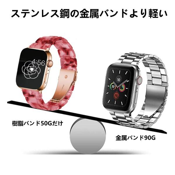 (CASTLELIFE) Apple Watch バンド 樹脂バンド 夏の色 綺麗 コンパチブル アップルウォッチ バンド 軽量｜beck-shop｜06