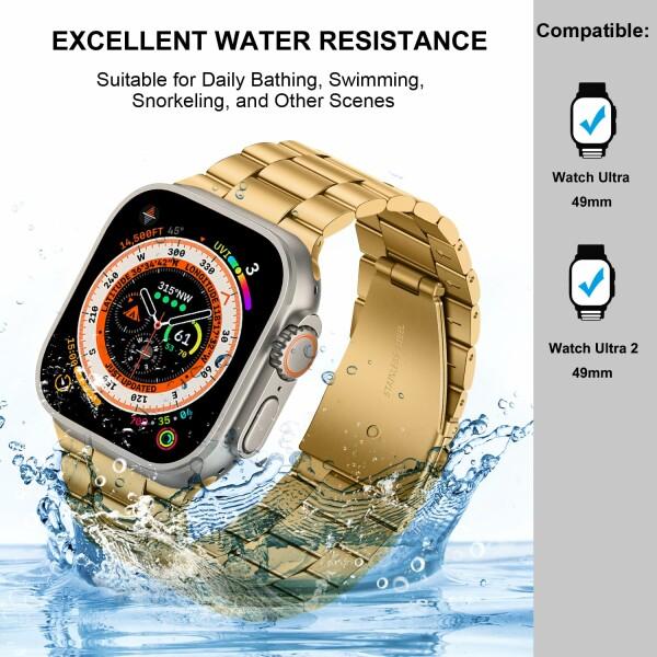 (HITZEE) 2023新型 Band コンパチブル Apple Watch バンド Ultra 49mm アップルウォッチバンド 保護ケース付｜beck-shop｜06