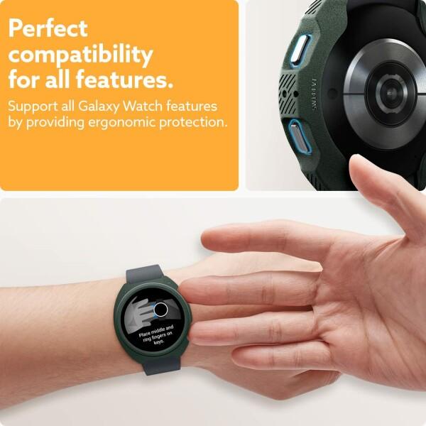 Caseology Galaxy Watch 5 ケース 44mm / Watch 4 ケース 44mm サンドストーン TPU 柔軟性 耐久性 保護力 干渉な｜beck-shop｜05