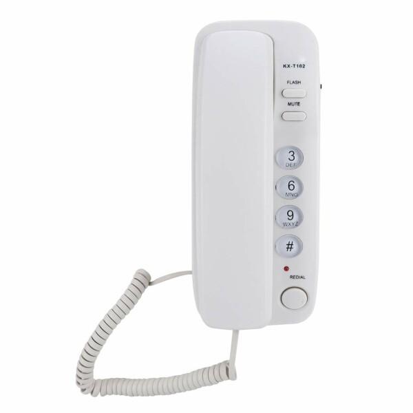 固定電話、コンパクトコード電話、ホテルの家族向けRJ45インターフェイス(white)｜beck-shop｜08