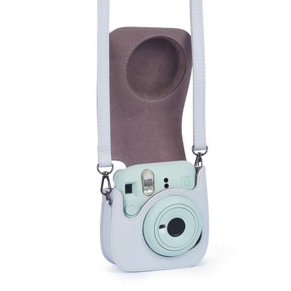 Leebotree mini 12 カメラ保護ケース Instax Mini 12 11 に対応、ポケットと調節可能なショルダーストラッ｜beck-shop｜03