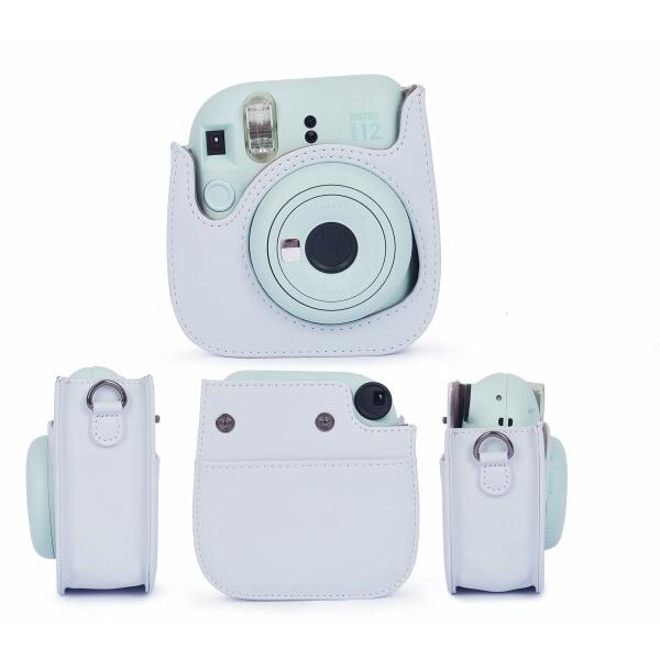 Leebotree mini 12 カメラ保護ケース Instax Mini 12 11 に対応、ポケットと調節可能なショルダーストラッ｜beck-shop｜06