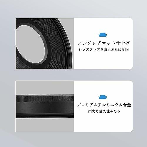 JJC EW-55 レンズフード ねじ込む式 フード Canon RF 28mm F2.8 JJC EW-55 レンズフード ねじ込む式 フード Canon RF 28mm F2.8