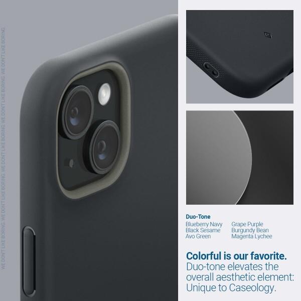 Caseology iPhone15 用 ケース MagSafe対応 米軍MIL規格 耐衝撃 グリップ 滑り止め 落下防止 TPU iPhone 15 用｜beck-shop｜03