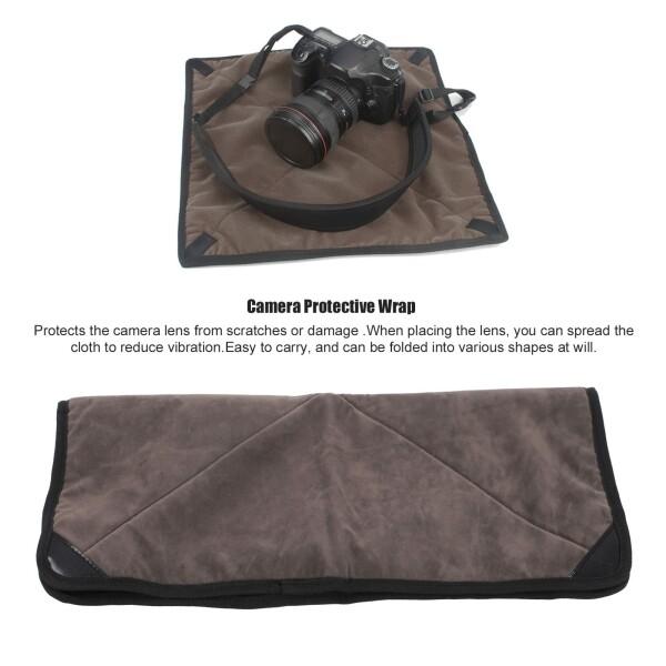 カメララップクロス、50×50cm / 40×40cmフランネルグレー調整可能な保護DSLRカメララップアラウン｜beck-shop｜04