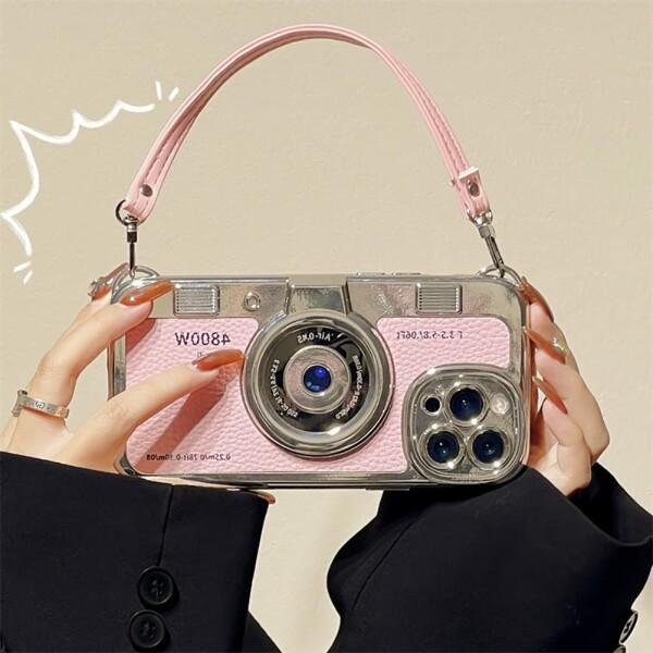 UnnFiko iPhone 12 ケース カメラデザイン おしゃれ レトロ 3D ハードケース おもしろい 携帯保護カバ｜beck-shop｜05
