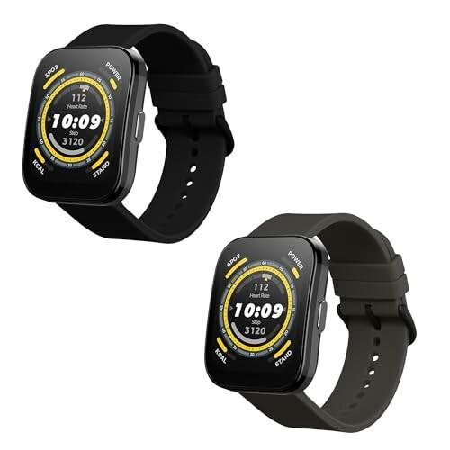 (kwmobile) 2x 交換ベルト 対応: Huami Amazfit Bip 5 / Amazfit GTR 4 バンド - シリコンバンド ソフト TPU 耐久｜beck-shop｜08