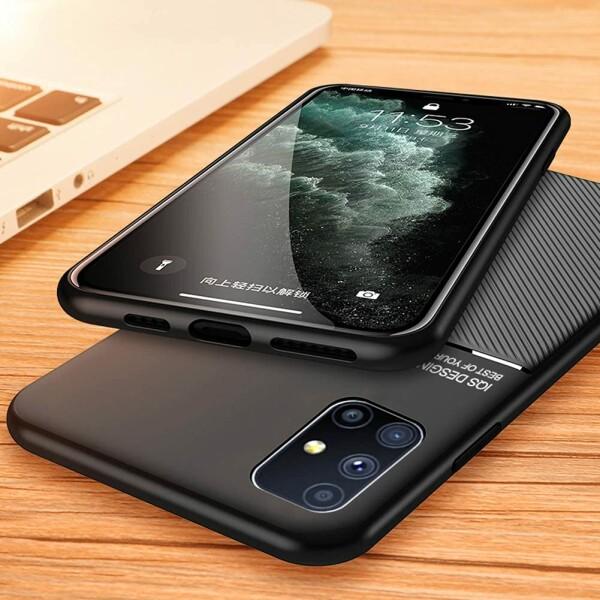 Kepuch Mowen ケース カバー ビルトインメタルプレート対応 Samsung Galaxy M51 - 黒｜beck-shop｜06