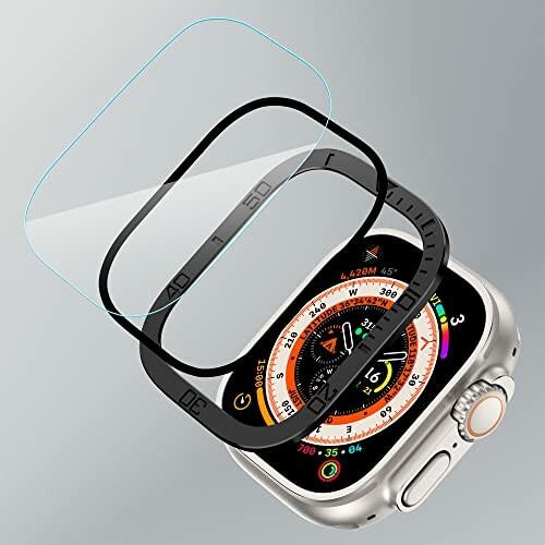 apple watch ultra カバー アップルウォッチ ウルトラ カバーapple watch ultra ガラスフィルム 49 mmアルミ｜beck-shop｜02