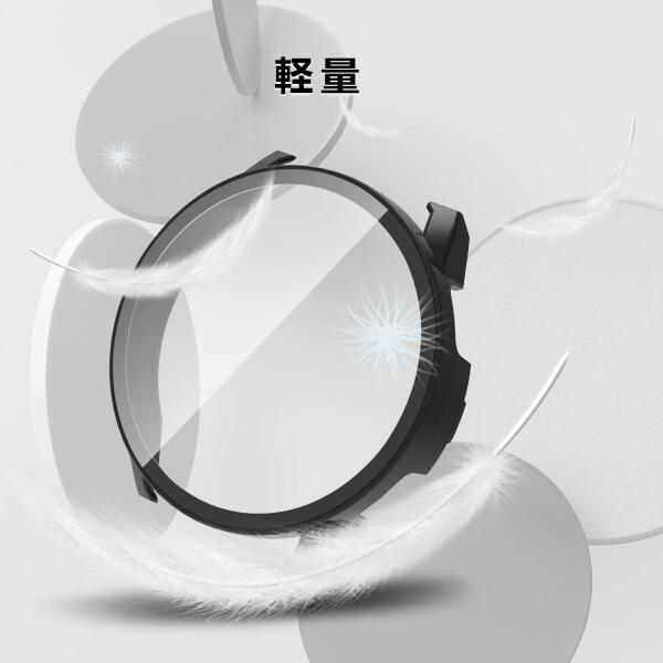 LanQii ケース Xiaomi Watch S3 対応 ケース  カバー Xiaomi Watch S3 スマートウォッチ 保護ケース ガラスフ｜beck-shop｜06