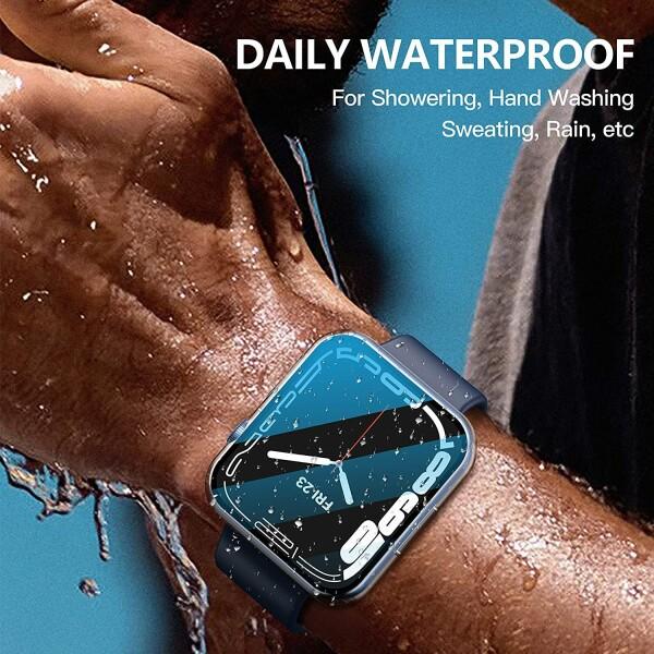 Smilelane Apple Watch SE2 / SE/Series 6 / 5 / 4 40mm 防水ケース, 超薄型 PC+ガラス素材 一体型 強化ガラス画面｜beck-shop｜05