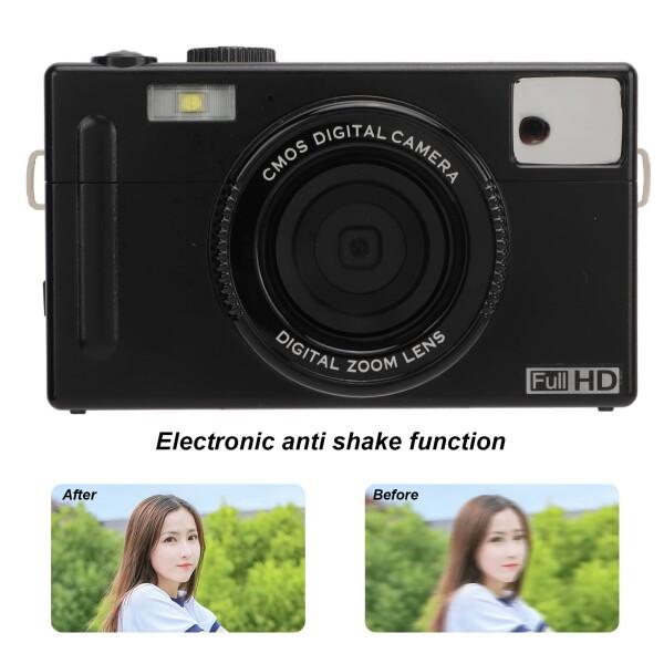 FHD 1080P 20MPミニデジタルカメラ 3インチLCDディスプレイモニター付きマイクロシングルカメラ16Xデ｜beck-shop｜03