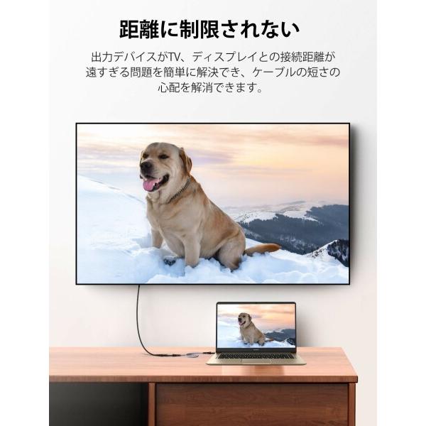 Snowkids HDMI 延長 ケーブル 4k 60Hz 1m (HDMI オス-メス) Fire TV Stick、HDTV、PC、PS4/PS3などに対応 HDMI延長コ｜beck-shop｜07