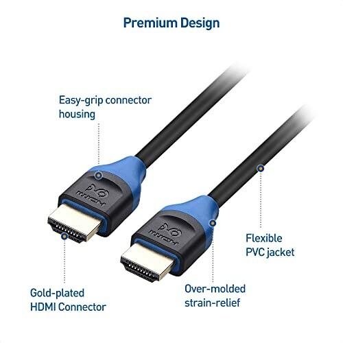Cable Matters 8K HDMI ケーブル 3色セット 2m HDMIケーブル 8K 120Hz解像度 HDR対応 48Gbps Apple TV 任天堂 PS5 Xbo｜beck-shop｜07