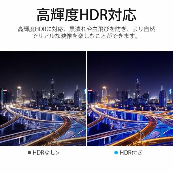 HDMI切り替え器2.0 5入力1出力 4k@60hzHDCP2.2HDR対応 リモコン付属PS5/PS4/Nintendo Switch対応｜beck-shop｜06