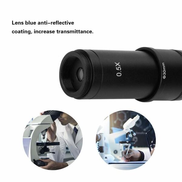 Wal front Cマウントレンズアダプター 顕微鏡用 CCDカメラ接眼レンズ用 0.5倍 Cマウント 30 / 30.5 mmア｜beck-shop｜07