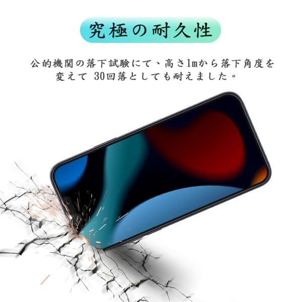 iPhone14Plus 専用覗き見防止360° ガラスフィルム 14プラス フィルム 14Plus 強化 ガラス のぞき見防 360｜beck-shop｜06