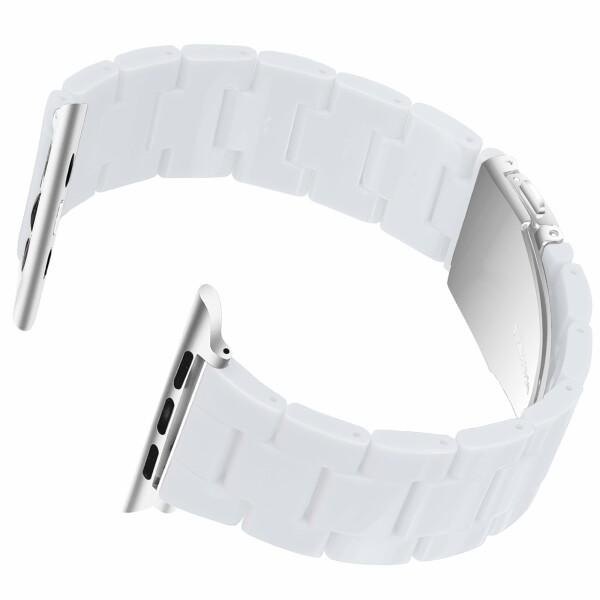 (Daturus) Apple Watch 樹脂ベルト ステンレス留め金 互換Apple Watch series9/8/SE/Ultra/7/6/5/4/3/2/1 サイズ42mm/44｜beck-shop｜04