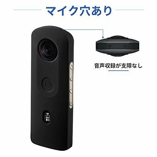 Ricoh Theta SC2専用 カバー 保護ケース マイク穴あり レンズ Ricoh Theta SC2専用 カバー 保護ケース マイク穴あり レンズ